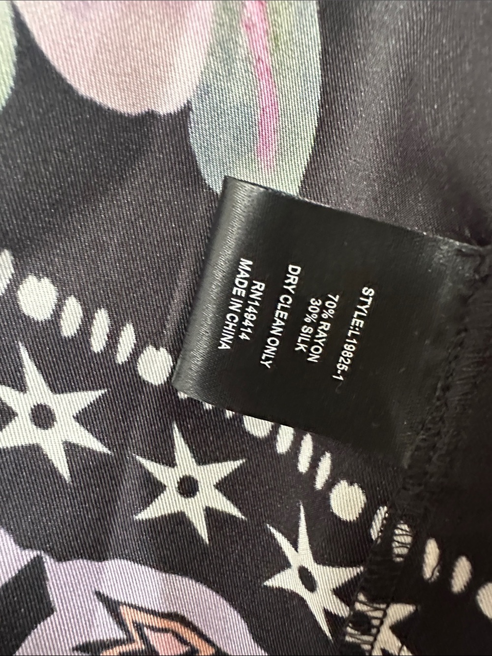 Johnny Was $280 Rosalynda Black Floral Button-Up Western Shirt Sz L - Like New - Picture 14 of 14